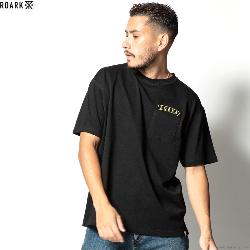 ROARK ��MEDIEVAL�� 9.3oz H/W POCKET TEE (BLACK)