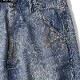 LIBERAIDERS REPAIRED DENIM SARROUEL PANTS (INDIGO) #71703