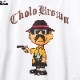 SOFTMACHINE CHOLO BROWN-T (WHITE)