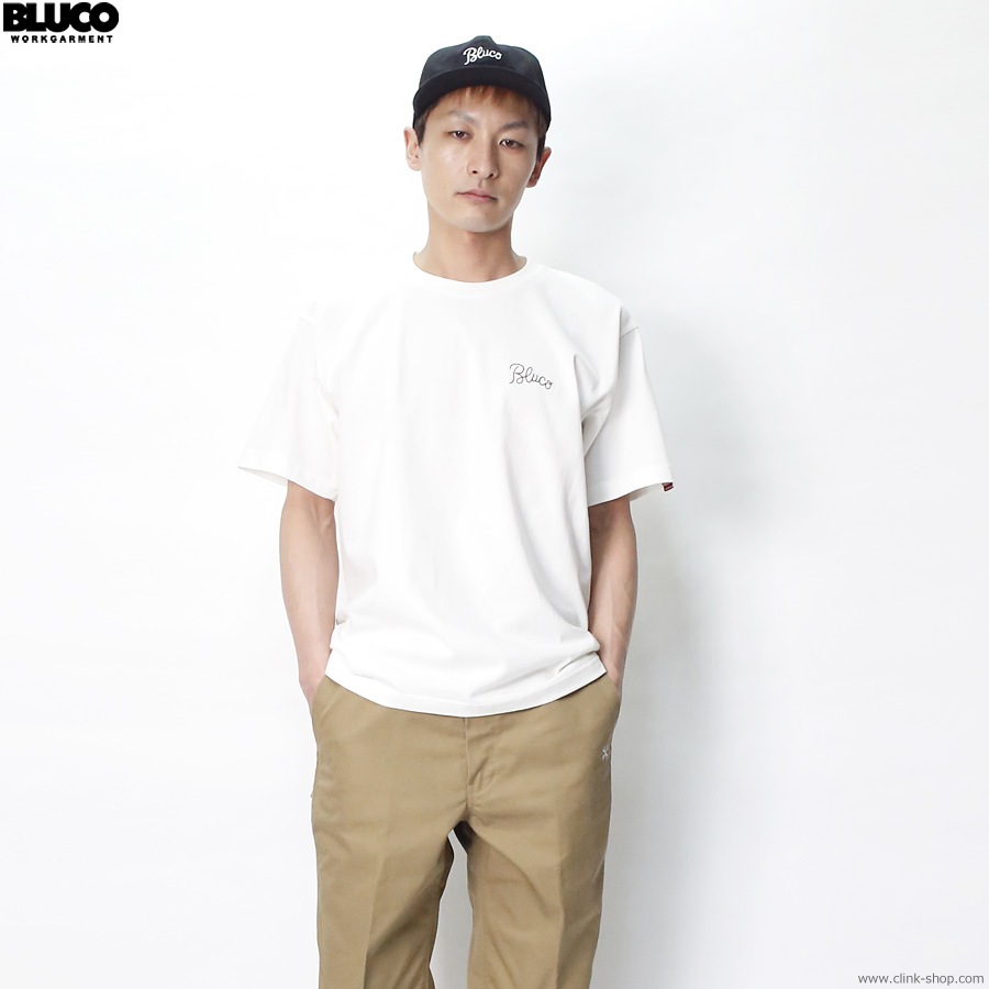 BLUCO EMBROIDERY TEE (WHITE) [1205-3A09]