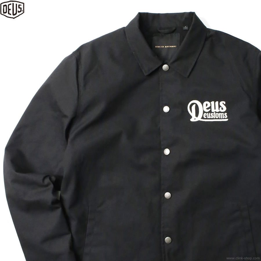 DEUS EX MACHINA BREEZE COACH JACKET (BLACK)