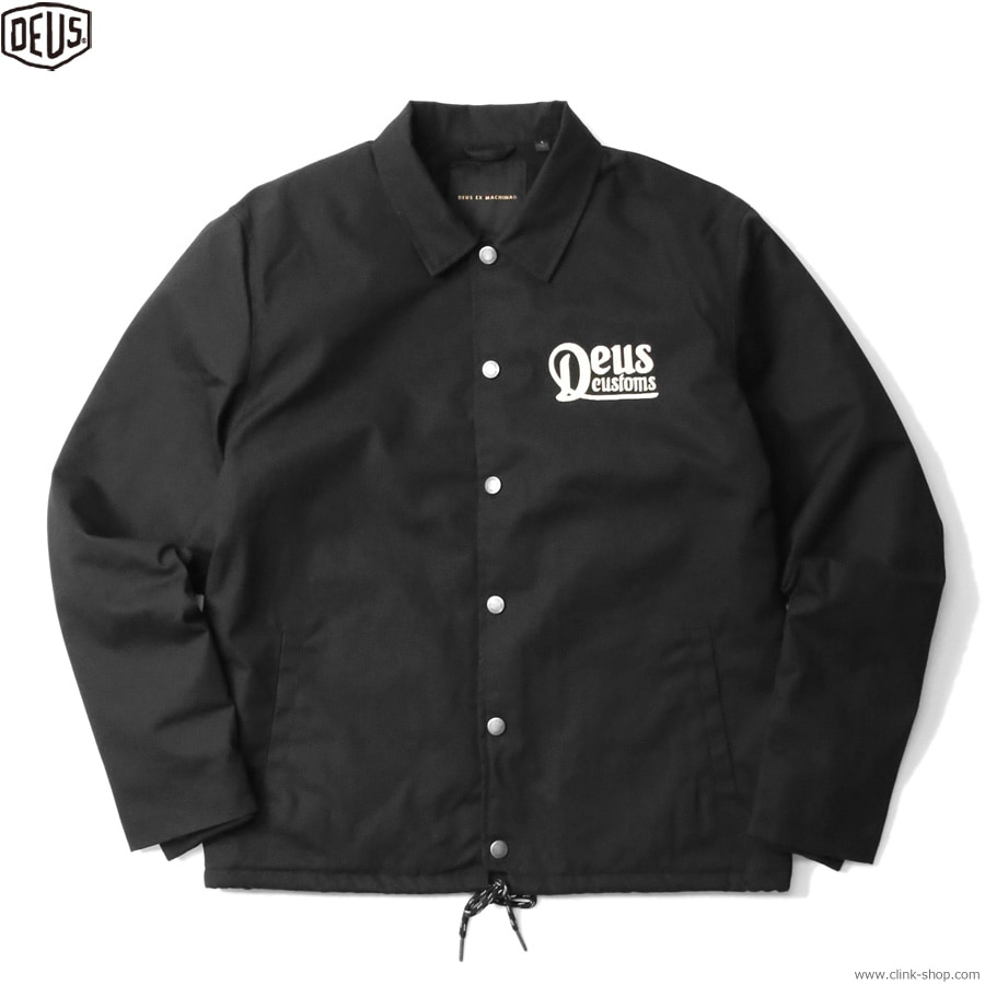 ✨大人気！DEUS EX MACHINA コーチジャケット XS 黒 CLINK｜DEUS EX MACHINA BREEZE COACH JACKET (BLACK)｜東京