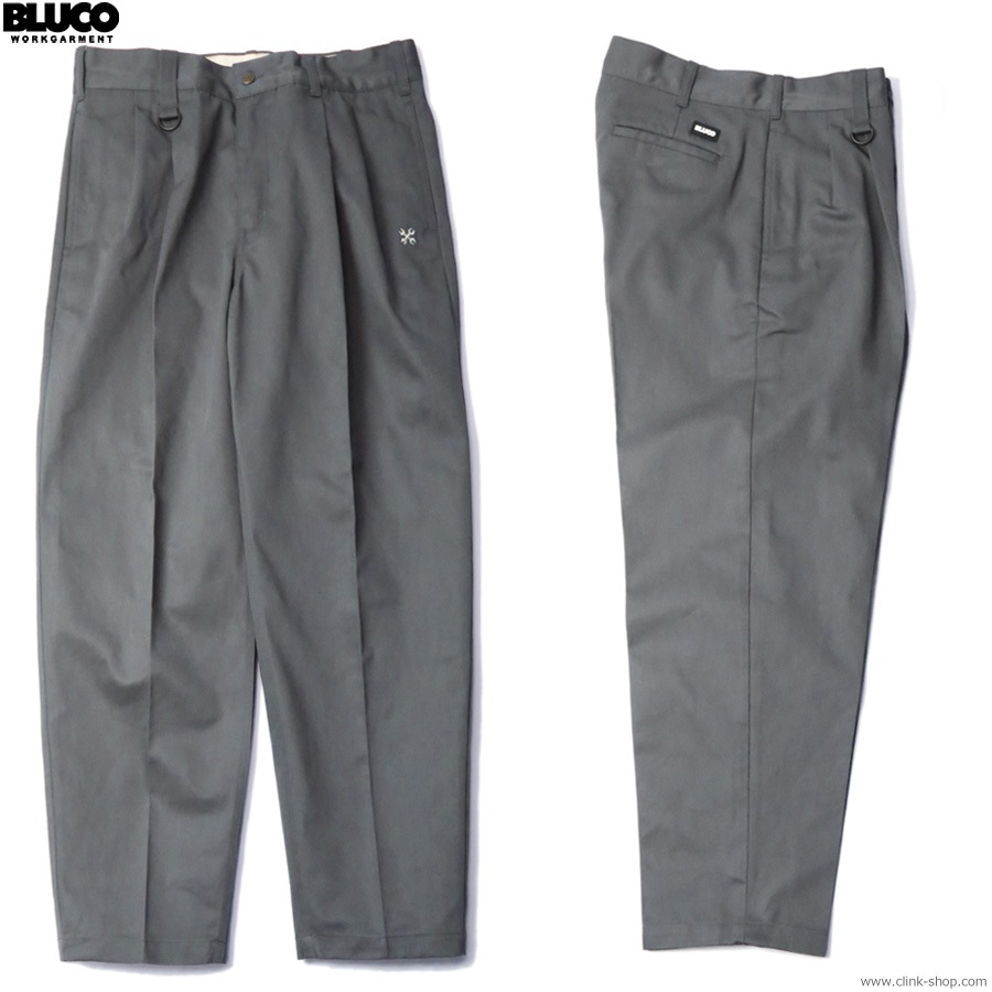 BLUCO グレー ワークパンツ M(0061-2B01) STRETCH RIDE WORK PANTS – BLUCO. INC