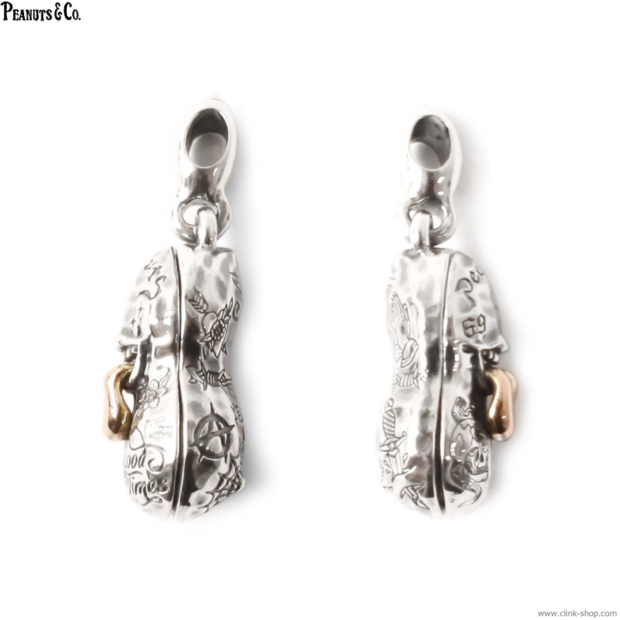 PEANUTS & CO. MEDIUM BERO TATOO PEANUTS SLIDE-TYPE (SILVER��K10PGOLD)