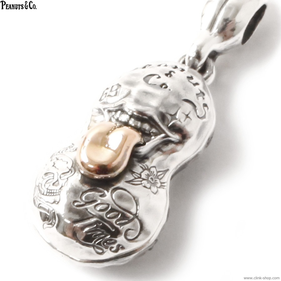 PEANUTS & CO. MEDIUM BERO TATOO PEANUTS SLIDE-TYPE (SILVER��K10PGOLD)