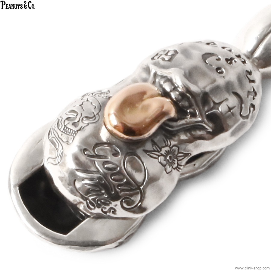 PEANUTS & CO. MEDIUM BERO TATOO PEANUTS SLIDE-TYPE (SILVER��K10PGOLD)