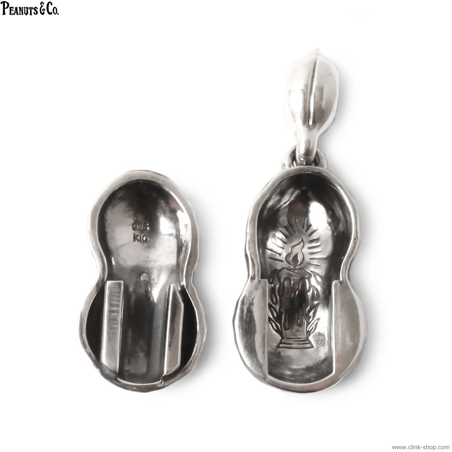 PEANUTS & CO. MEDIUM BERO TATOO PEANUTS SLIDE-TYPE (SILVER��K10PGOLD)
