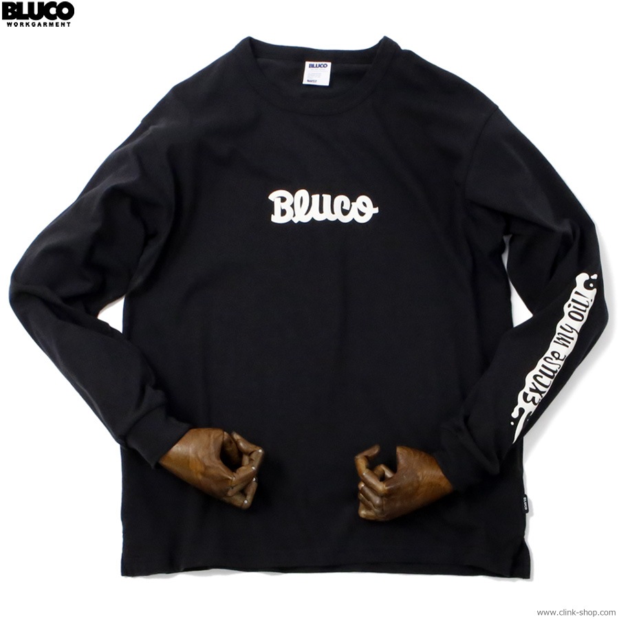 BLUCO �ɥ饤���åȥ� T����� L/S - Artwork by JACK-O�� ART WORKS - (BLACK) [161-12-024]