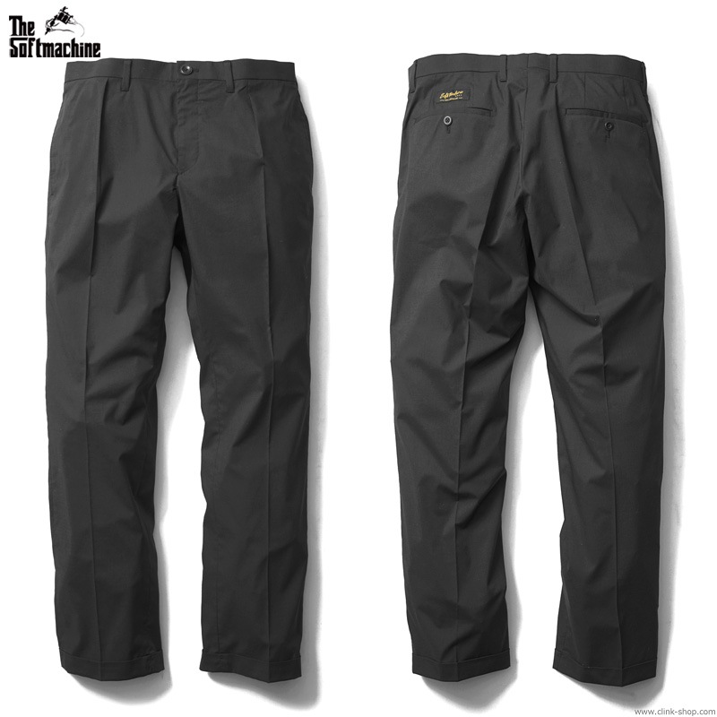 CLINK｜SOFTMACHINE LAVEY PANTS (BLACK)｜東京・吉祥寺｜SOFTMACHINE