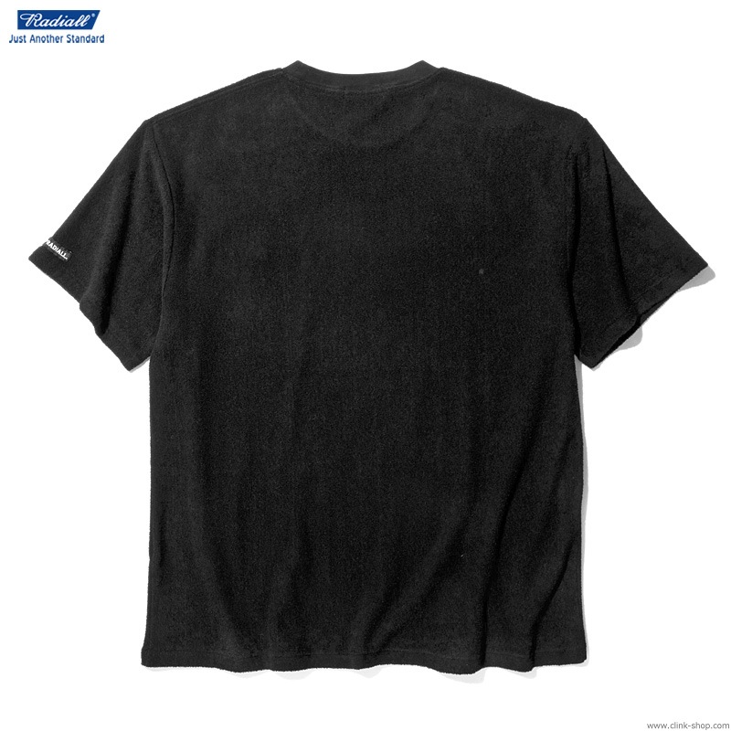 RADIALL BAJA - CREW NECK POCKET T-SHIRT S/S (BLACK)