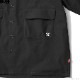 BLUCO BIG POCKET WORK SHIRT S/S (BLACK) [143-21-002]