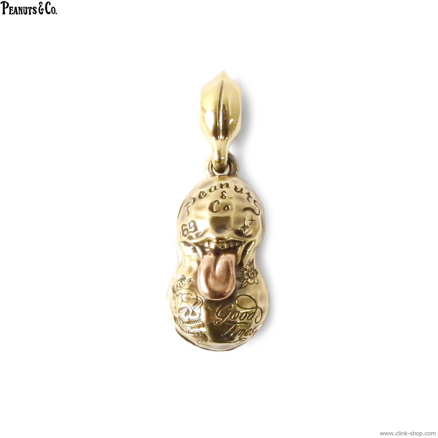 PEANUTS & CO. MEDIUM BERO TATOO PEANUTS SLIDE-TYPE (BRASS��COPPER)