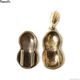 PEANUTS & CO. MEDIUM BERO TATOO PEANUTS SLIDE-TYPE (BRASS��COPPER)