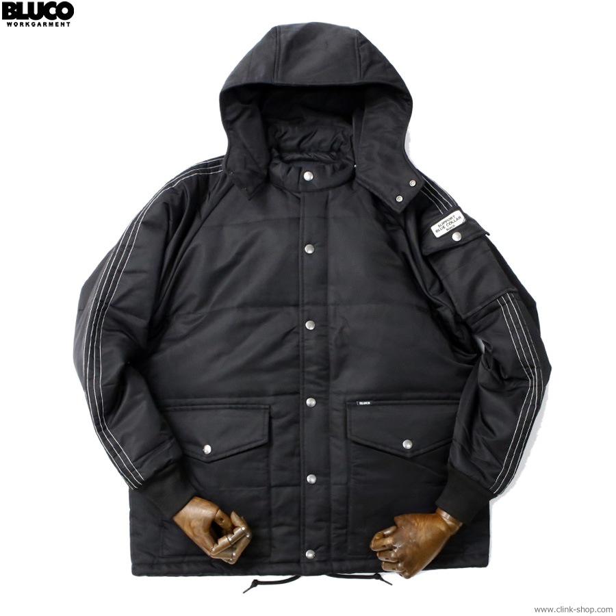 BLUCO HOODED RACING JACKET (BLACK) [157-31-021]