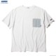RADIALL BAJA - CREW NECK POCKET T-SHIRT S/S (SNOW WHITE)