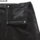 ROARK CORDUROY ST NEW TRAVEL PANTS - RELAX TAPERED (BLACK)