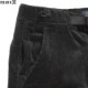 ROARK CORDUROY ST NEW TRAVEL PANTS - RELAX TAPERED (BLACK)
