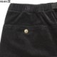 ROARK CORDUROY ST NEW TRAVEL PANTS - RELAX TAPERED (BLACK)