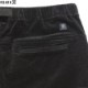 ROARK CORDUROY ST NEW TRAVEL PANTS - RELAX TAPERED (BLACK)