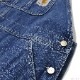 CARHARTT WIP BIB OVERALL (BLUE STONE WASHED)