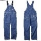 CARHARTT WIP BIB OVERALL (BLUE STONE WASHED)
