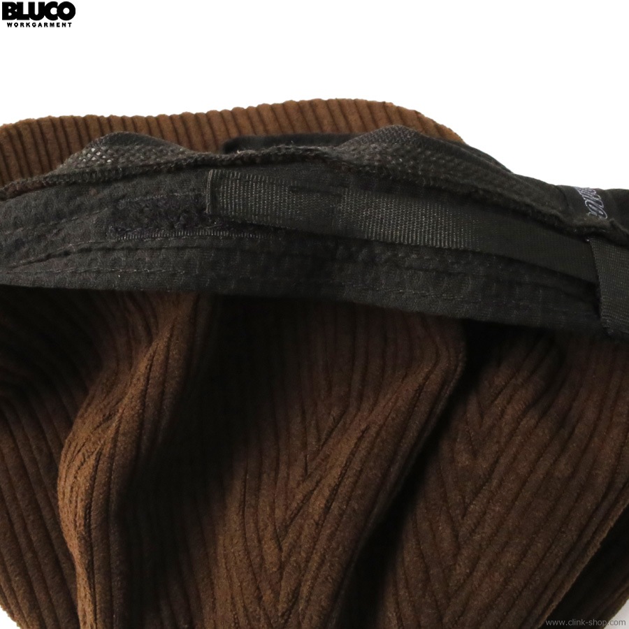 SALE 20��OFF BLUCO CORDUROY NEWSBOY CAP (BROWN) [155-61-039]