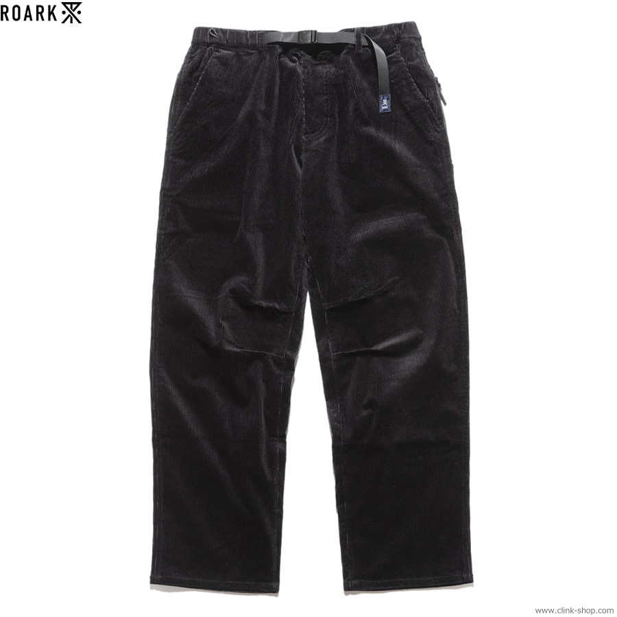 ROARK REVIVAL TRAVEL PANT CORDUROY - RELAX (BLACK)
