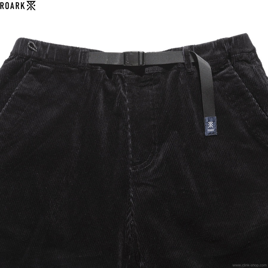 ROARK REVIVAL TRAVEL PANT CORDUROY - RELAX (BLACK)