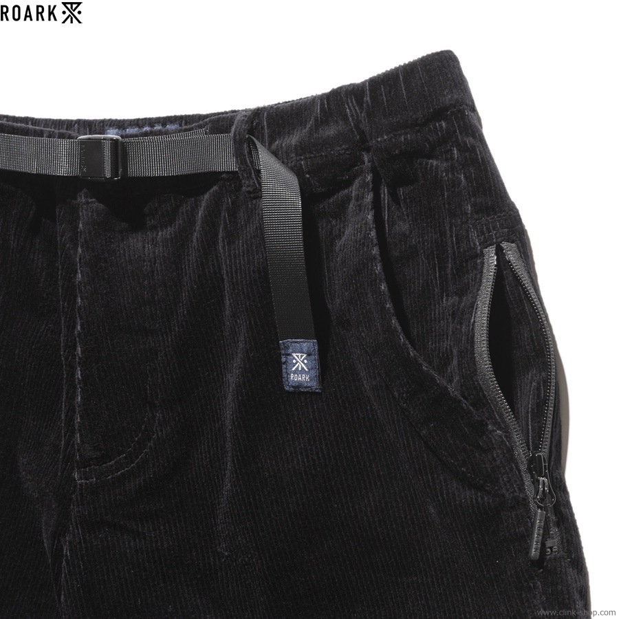 ROARK REVIVAL TRAVEL PANT CORDUROY - RELAX (BLACK)