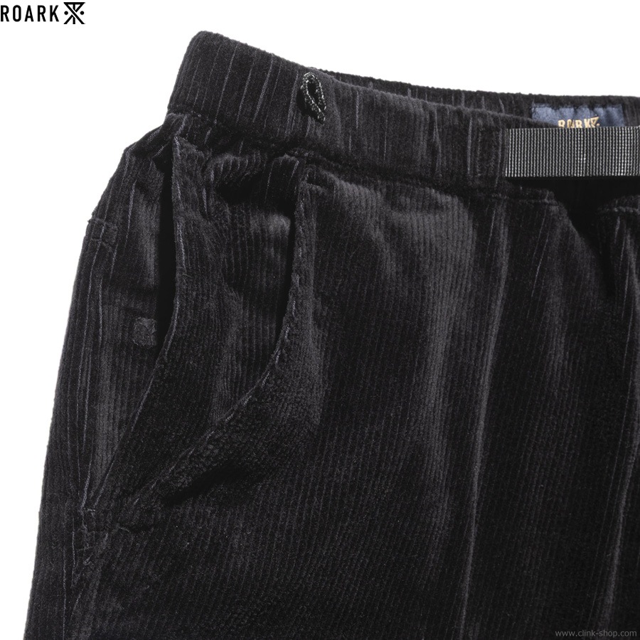 ROARK REVIVAL TRAVEL PANT CORDUROY - RELAX (BLACK)