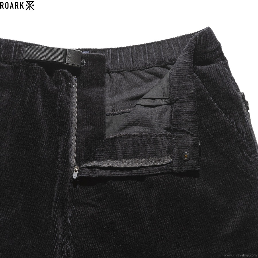 ROARK REVIVAL TRAVEL PANT CORDUROY - RELAX (BLACK)