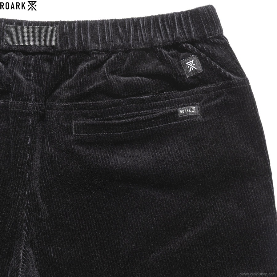 ROARK REVIVAL TRAVEL PANT CORDUROY - RELAX (BLACK)