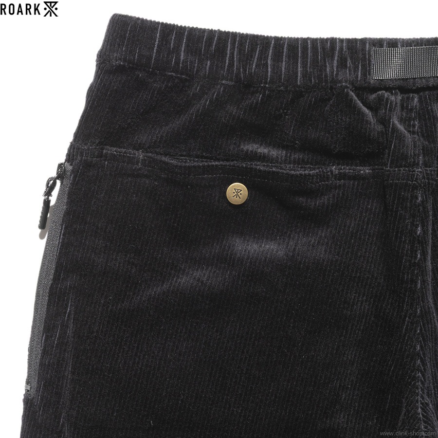 ROARK REVIVAL TRAVEL PANT CORDUROY - RELAX (BLACK)