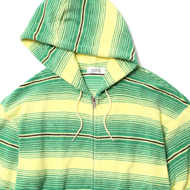 RADIALL CACTUS - HOODIE SWEATSHIRT L/S (GREEN)