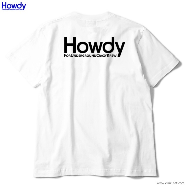 Howdy Color Pocket T (WHITE) [HWD1901-TE01]