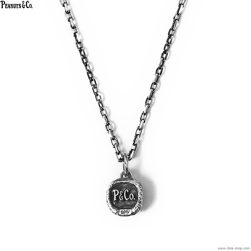 PEANUTS & CO. SMALL BULL IN DIAMOND + NECKLACE (SILVER)