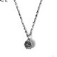 PEANUTS & CO. SMALL BULL IN DIAMOND + NECKLACE (SILVER)