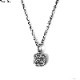 PEANUTS & CO. SMALL BULL IN DIAMOND + NECKLACE (SILVER)