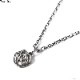 PEANUTS & CO. SMALL BULL IN DIAMOND + NECKLACE (SILVER)
