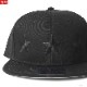 RIFE 3 STARS SNAPBACK CAP ver.02 (BLACKBLACK)