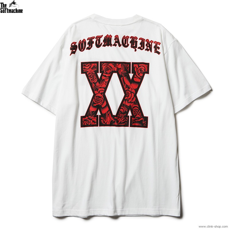 O*C様 SOFTMACHINE XX Tシャツ 20周年記念モデル ホワイト CLINK｜SOFTMACHINE XX-T｜東京・吉祥寺｜SOFTMACHINE・BLUCO・DEUS