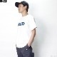 BLUCO PRINT TEE -Logo- (WHITE-NAVY) [1201-3A09]
