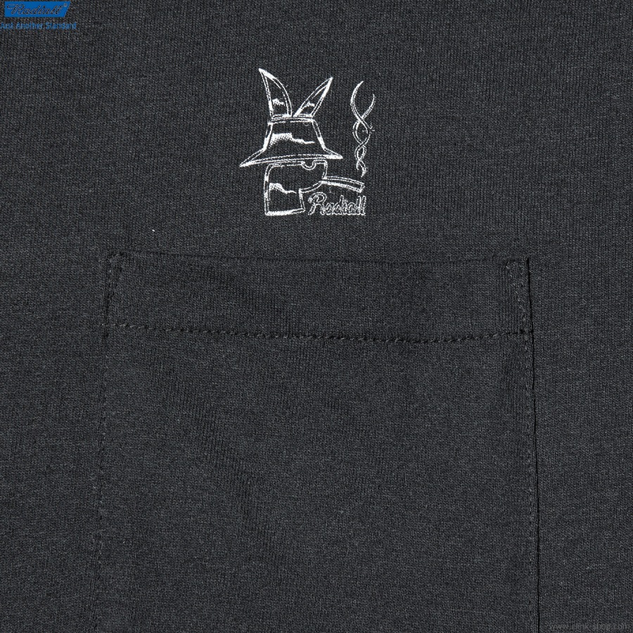RADIALL CHOKE ON SMOKE - CREW NECK T-SHIRT S/S (BLACK) [RAD-24SS-TEE007]