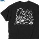 RADIALL CHOKE ON SMOKE - CREW NECK T-SHIRT S/S (BLACK) [RAD-24SS-TEE007]
