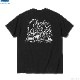 RADIALL CHOKE ON SMOKE - CREW NECK T-SHIRT S/S (BLACK) [RAD-24SS-TEE007]