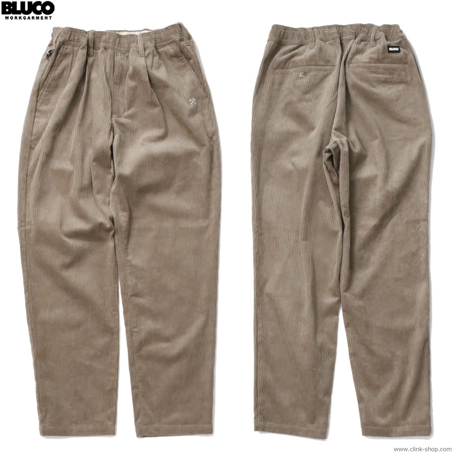 BLUCO CORDUROY EASY WORK PANTS (GREIGE) [155-41-037]