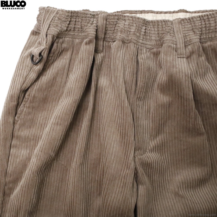 BLUCO CORDUROY EASY WORK PANTS (GREIGE) [155-41-037]