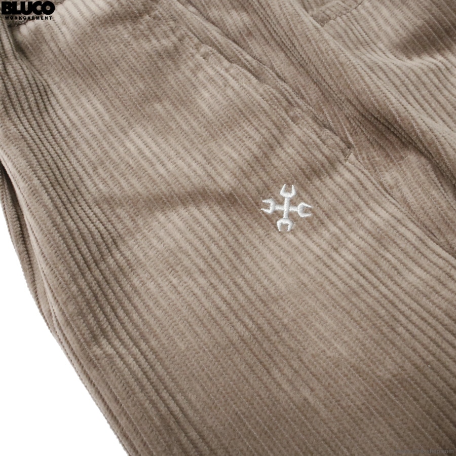 BLUCO CORDUROY EASY WORK PANTS (GREIGE) [155-41-037]