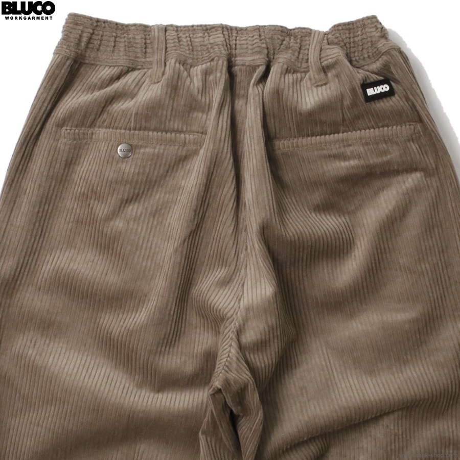 BLUCO CORDUROY EASY WORK PANTS (GREIGE) [155-41-037]