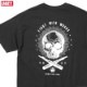OBEY PREMIUM TEE "FIGHT WITH WORDS" (BLACK) [ARTIST SERIES:RAVI ZUPA]